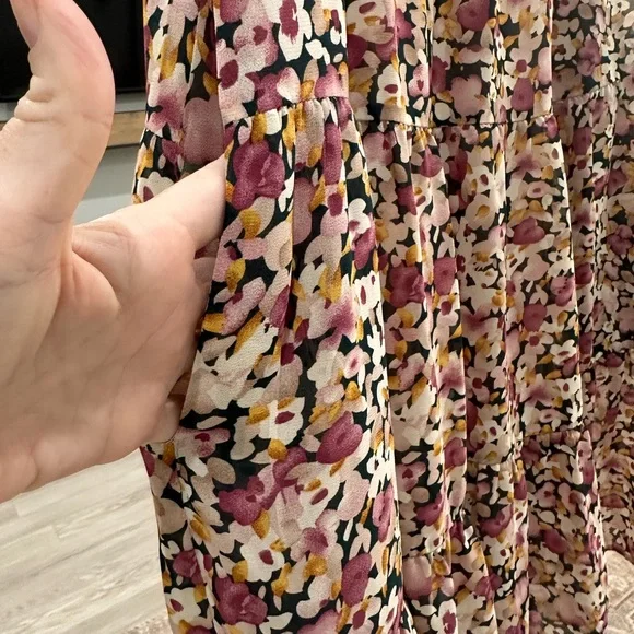 Pink Lily Multicolor Floral Mini Dress - Picture 3 of 4